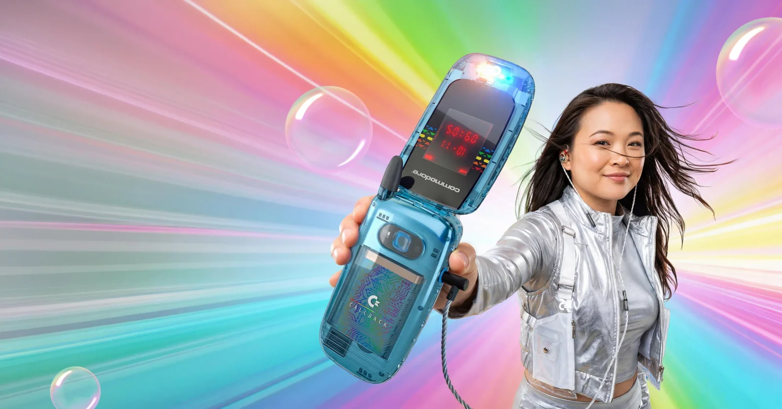 Commodore Bets on Nostalgia with a Linux-Powered Sailfish Flip Phone