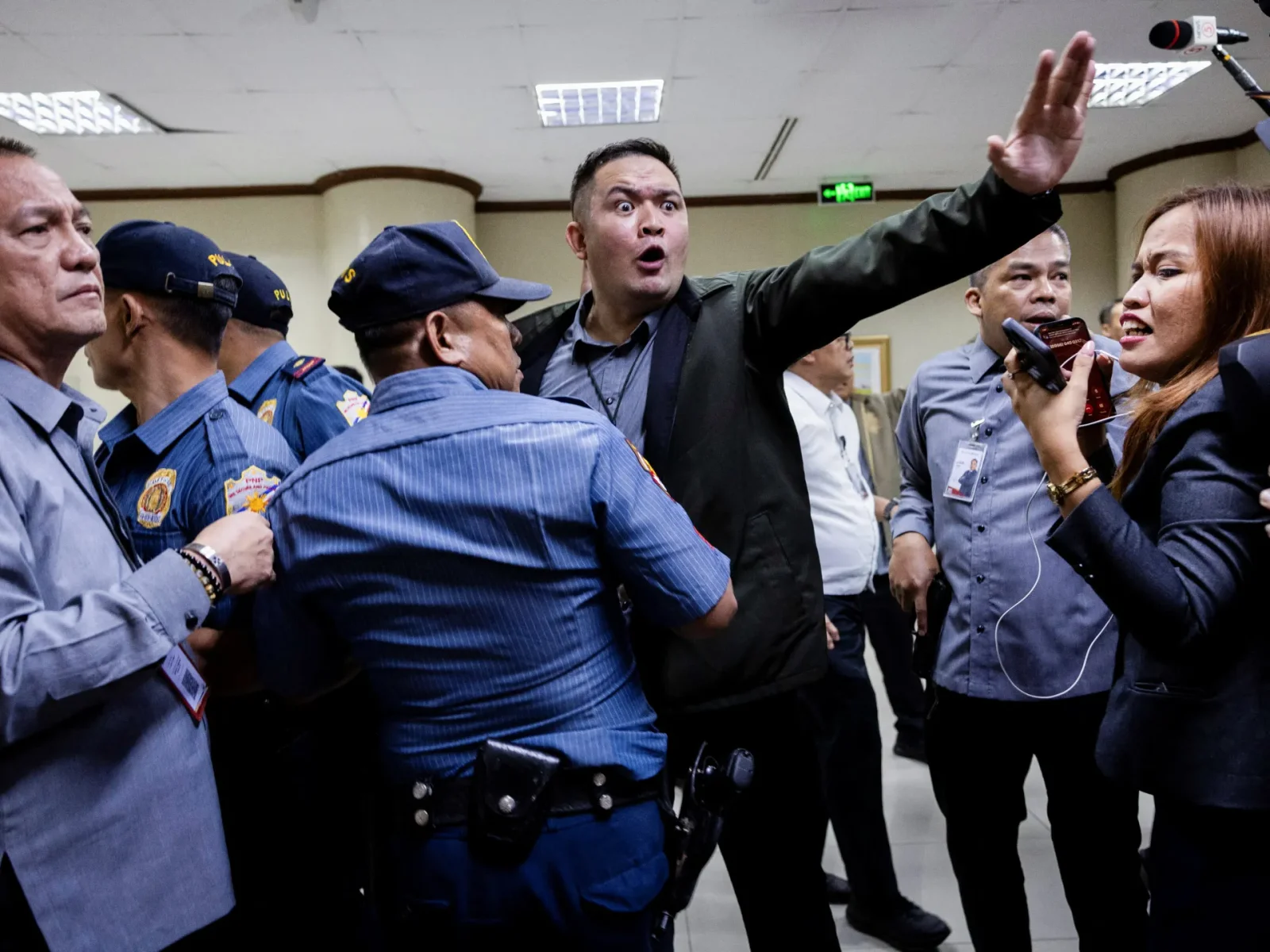 Gunfire erupts at Philippine Senate as ICC-warranted lawmaker faces arrest
