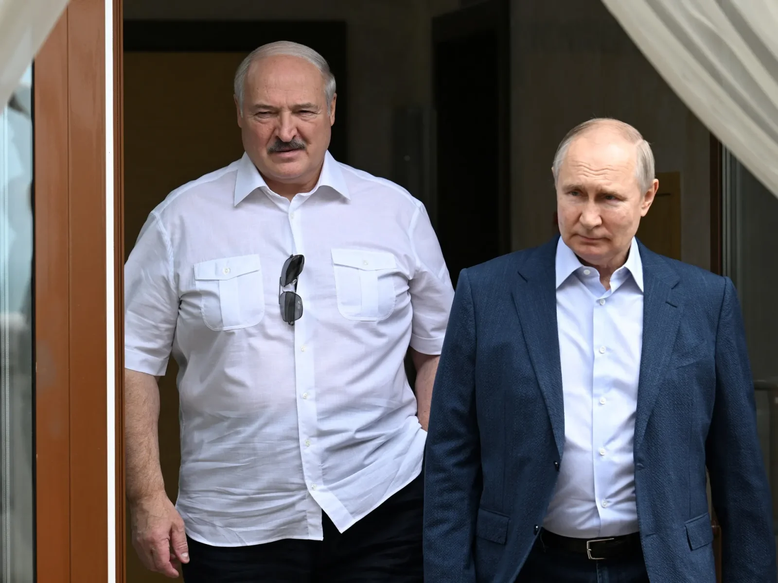 Belarusian President Lukashenko warns of nuclear retaliation against aggression.