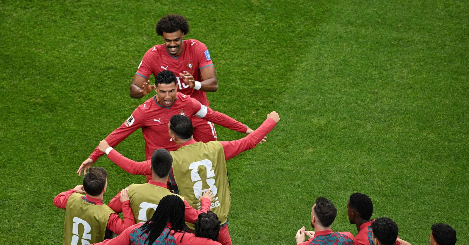Ronaldo makes history with goal in sixth World Cup finals
