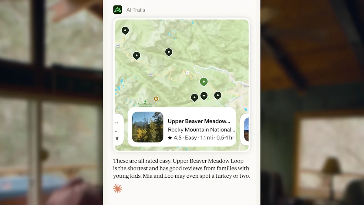 Claude AI Adds Lifestyle App Connectors including Spotify and AllTrails