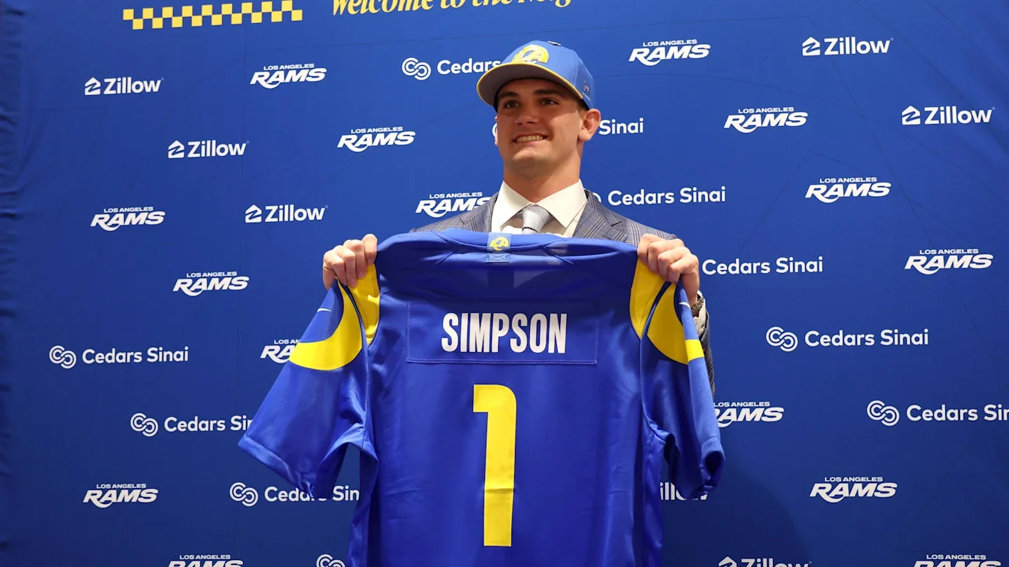Rams Draft Ty Simpson to Foil Cardinals' Interest and Stash Him Behind Mendoza