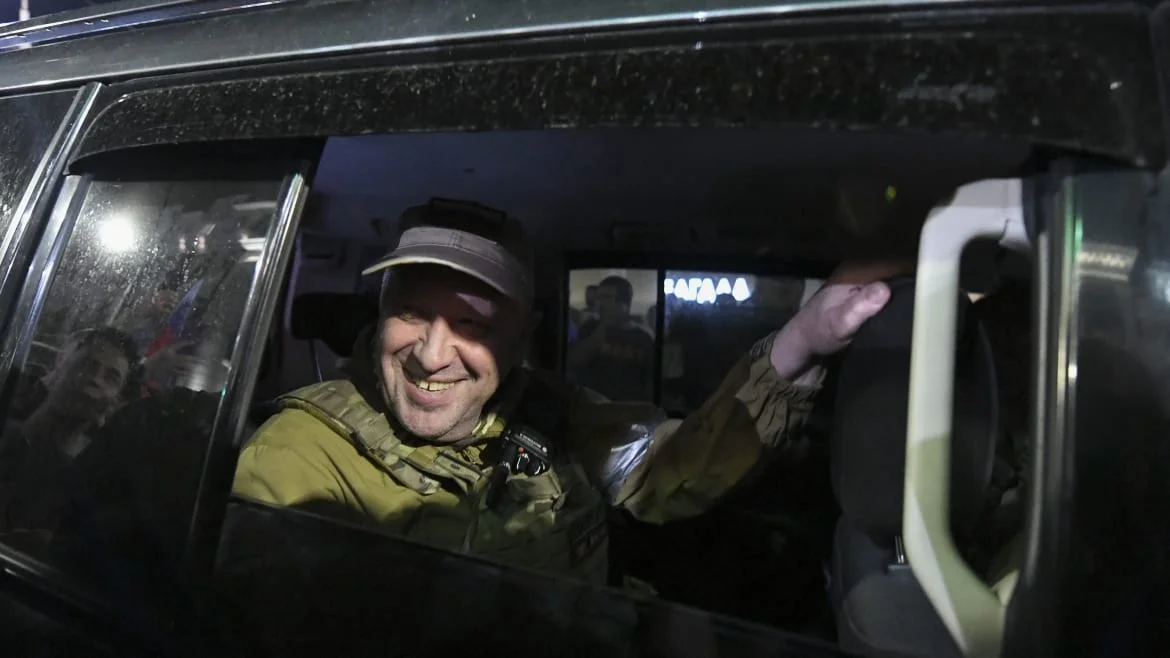 "Russian 'Exiled' Wagner Boss Reclaims Weapons in Triumphant Return"