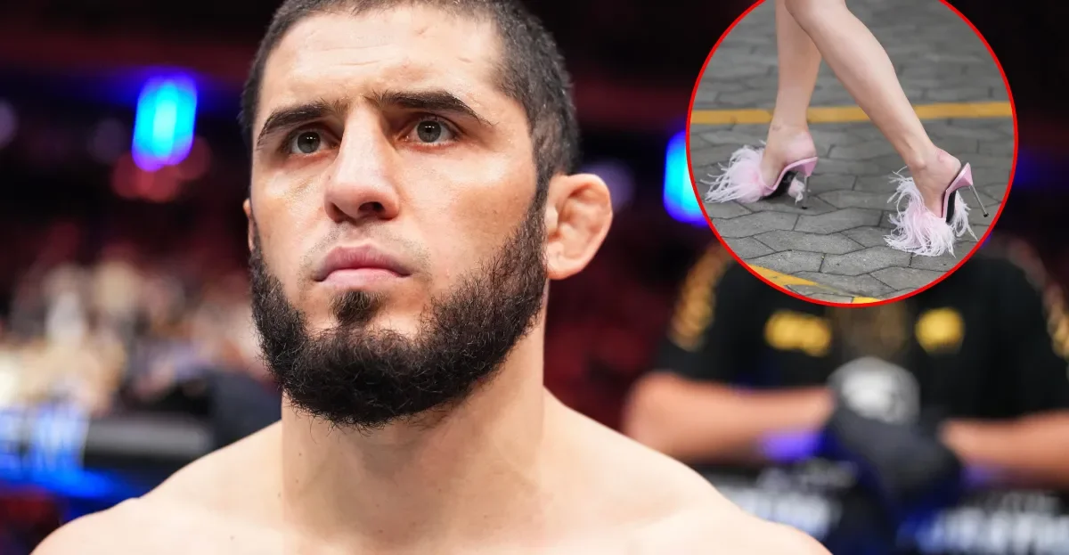Garry claims Makhachev wore high heels at UFC 330 face-off, Makhachev fires back