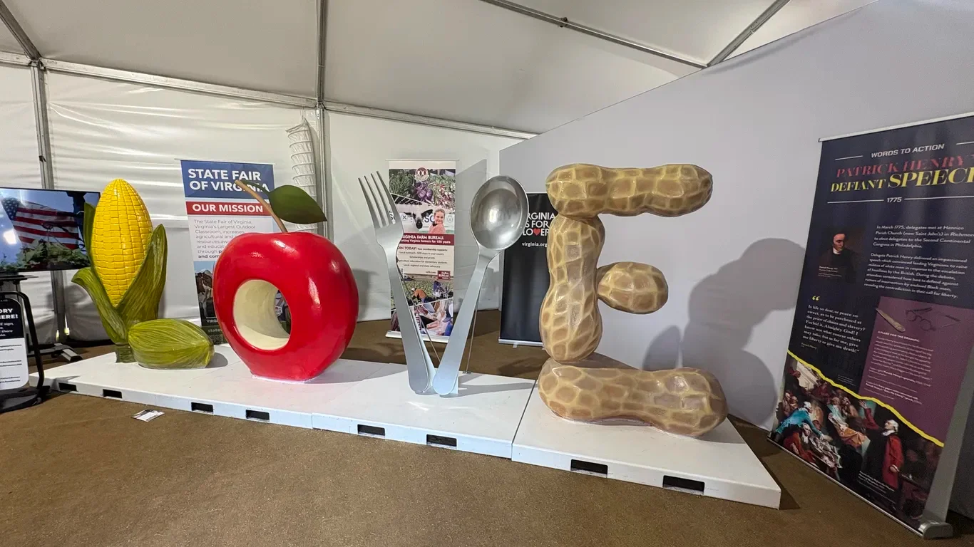 VA’s modest booth sparks online glare at 250th birthday fair