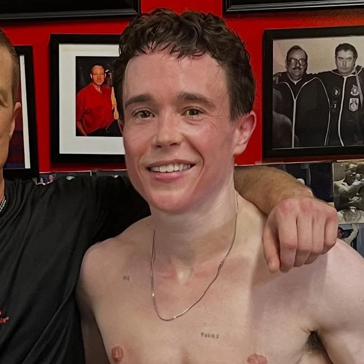 Elliot Page Flaunts Six-Pack After Boxing Kickstart