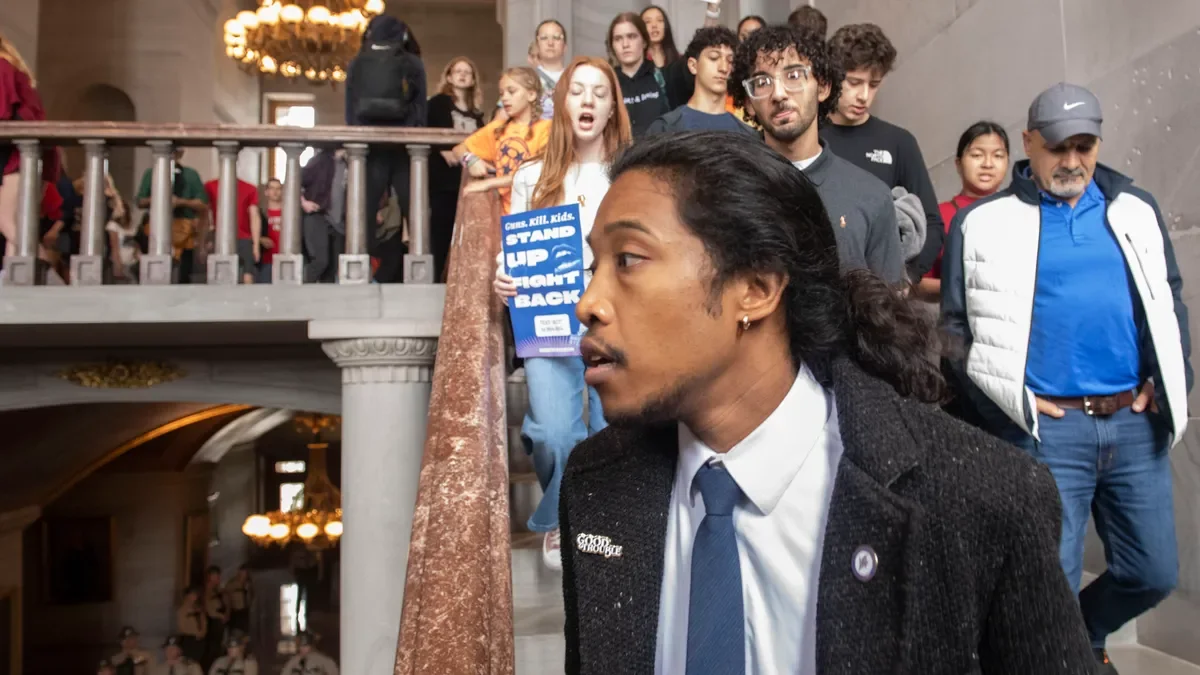 Tennessee GOP targets Democrats for gun reform protest participation.