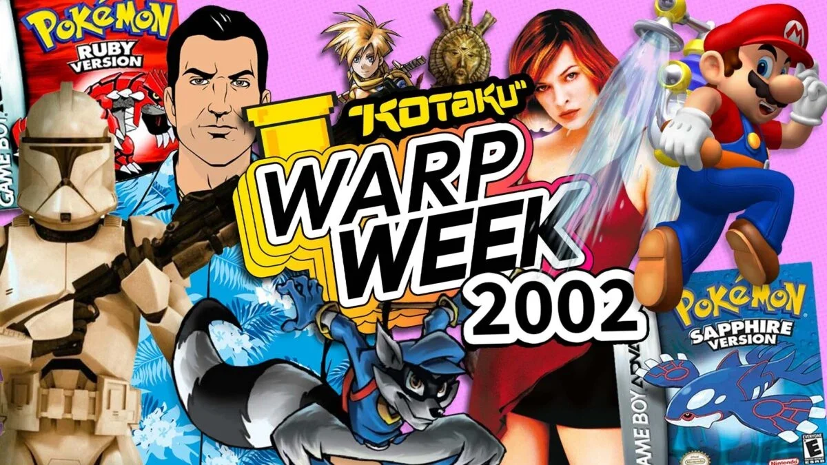 Warp Week 2002 Edition: Kotaku Rewinds to the Year That Shaped Modern Gaming