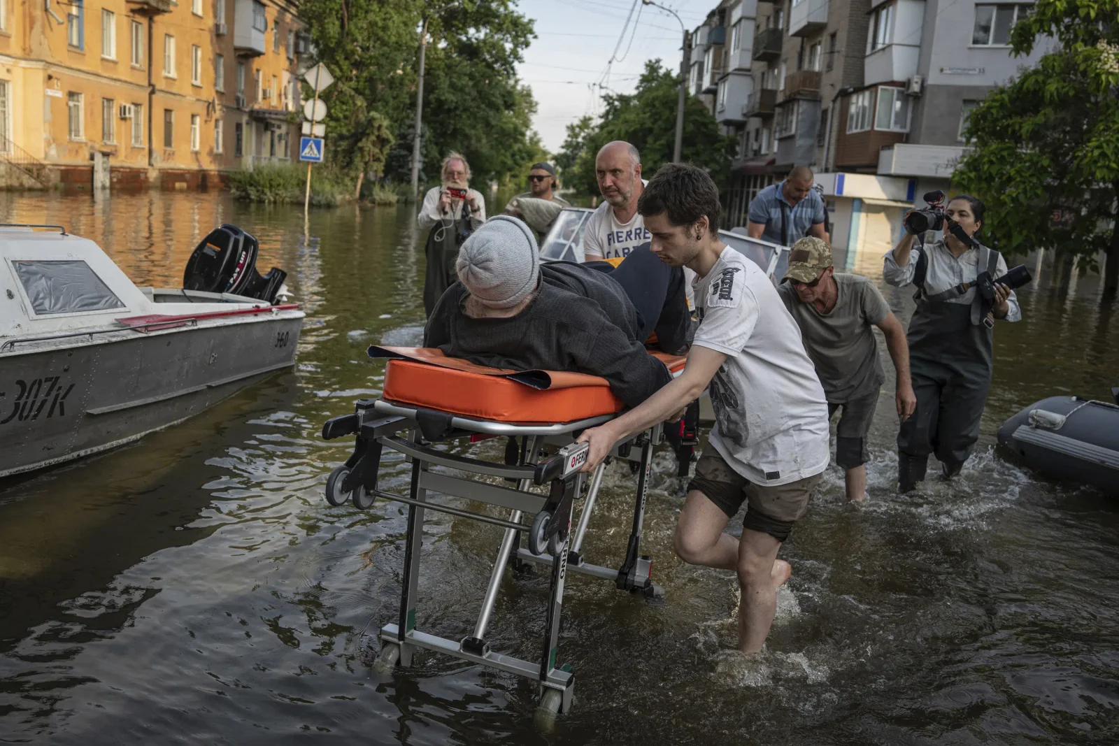 Ukraine's Dam Rupture Sparks Humanitarian Crisis and Political Tensions.