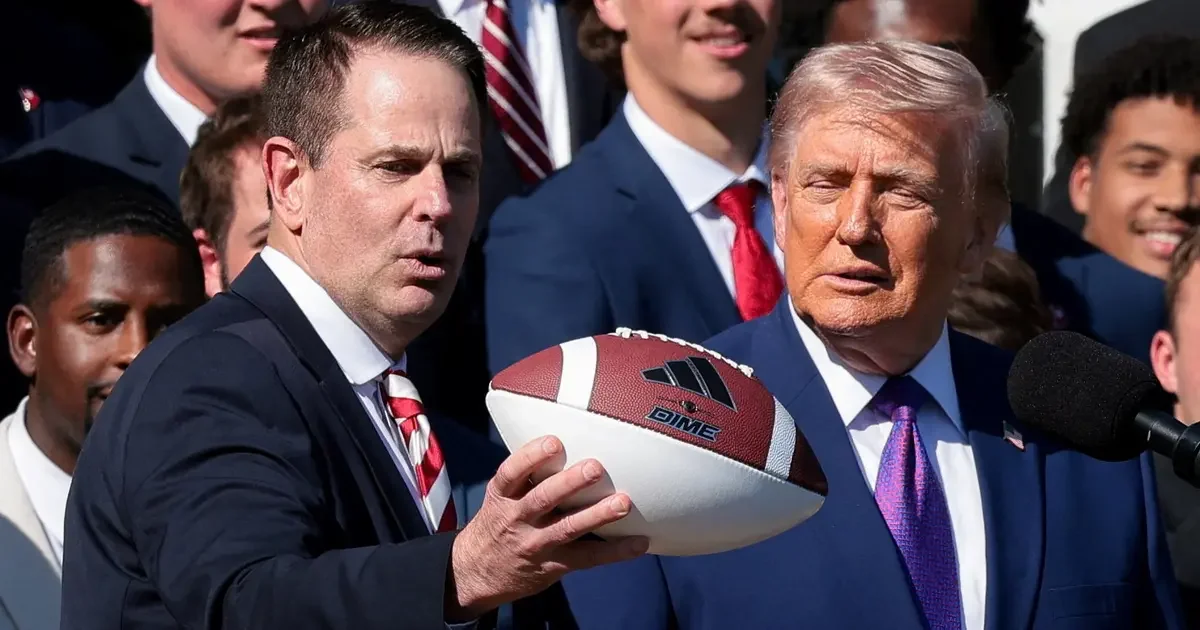 Trump rolls out a bipartisan bid to reshape college sports, roping in Nick Saban