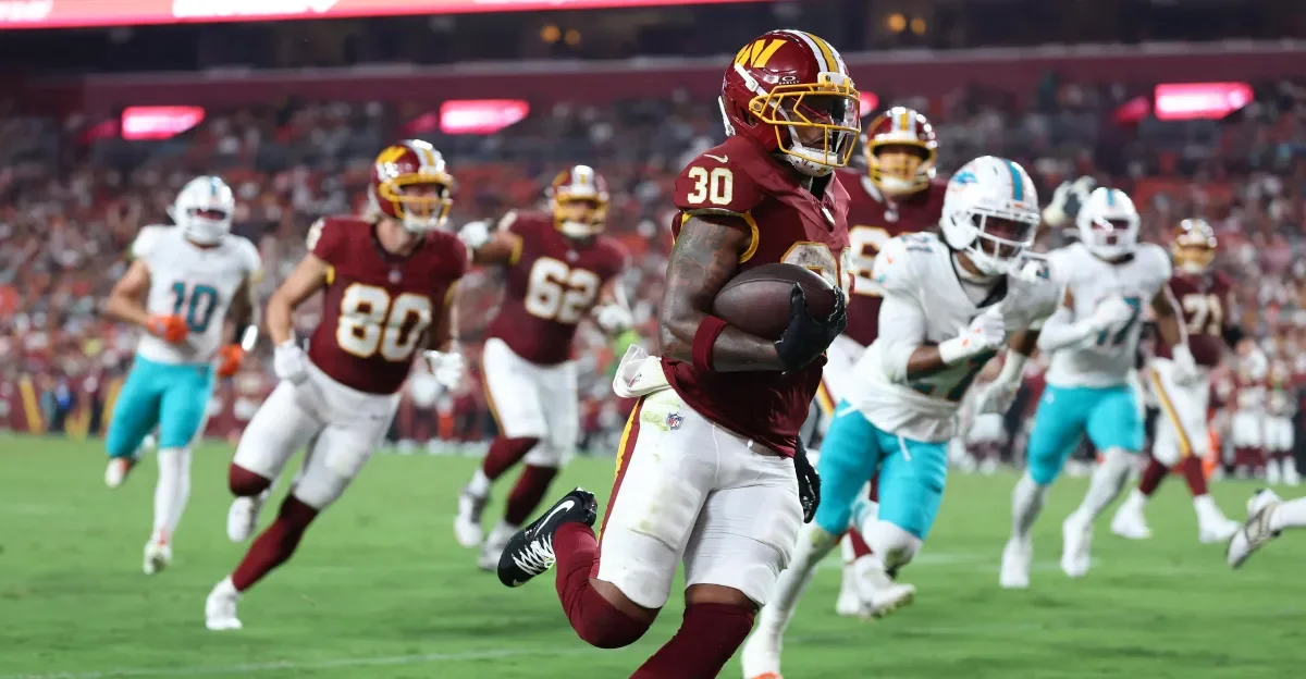 Commanders ride depth to a 20-7 preseason win over the Dolphins