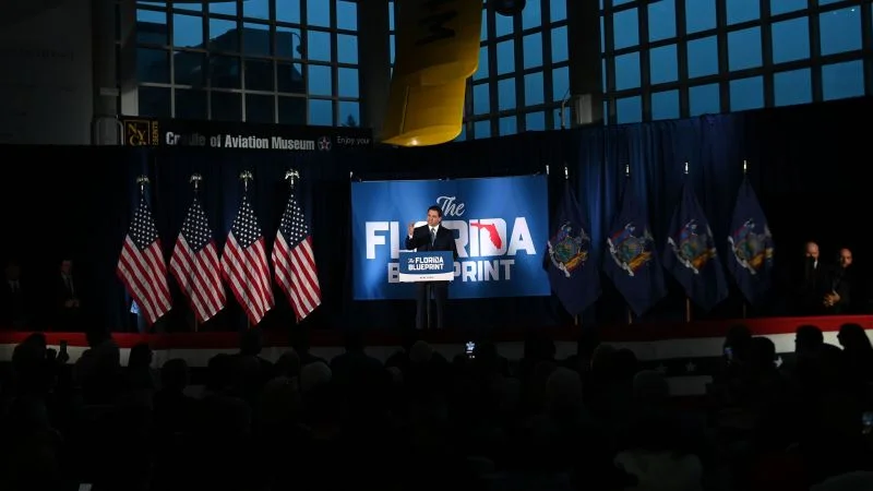 DeSantis' Presidential Ambitions Face Criticism and Controversy.