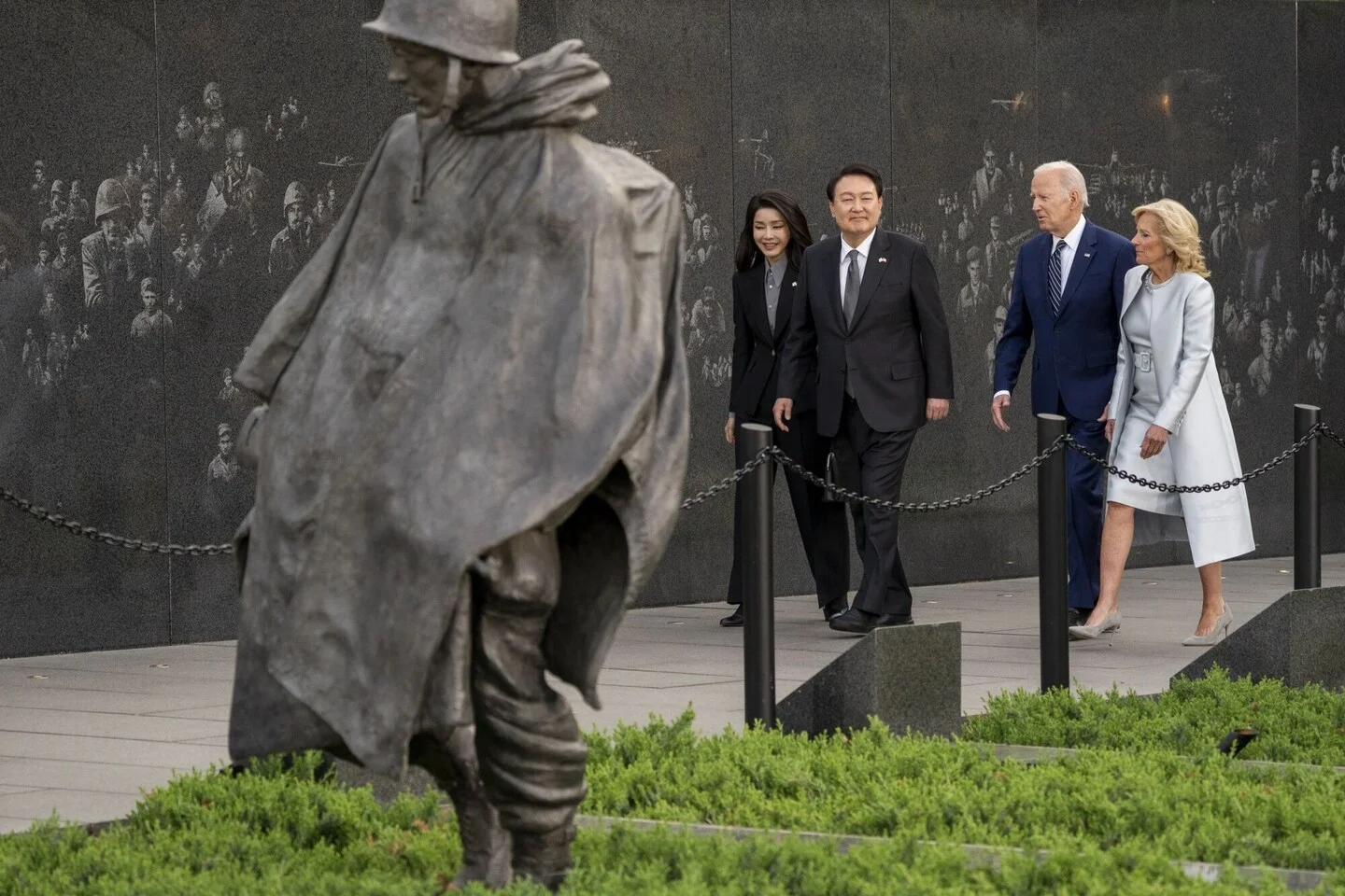 Biden's Promise to Protect South Korea Amid North's Threats.