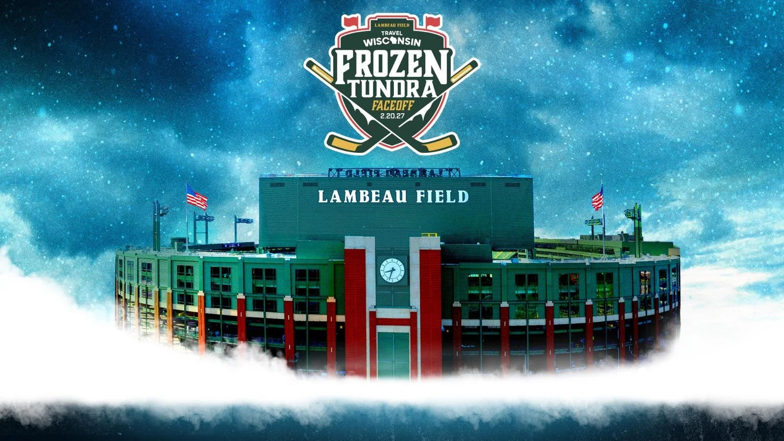 Badgers to skate at Lambeau Field in historic Frozen Tundra Faceoff doubleheader