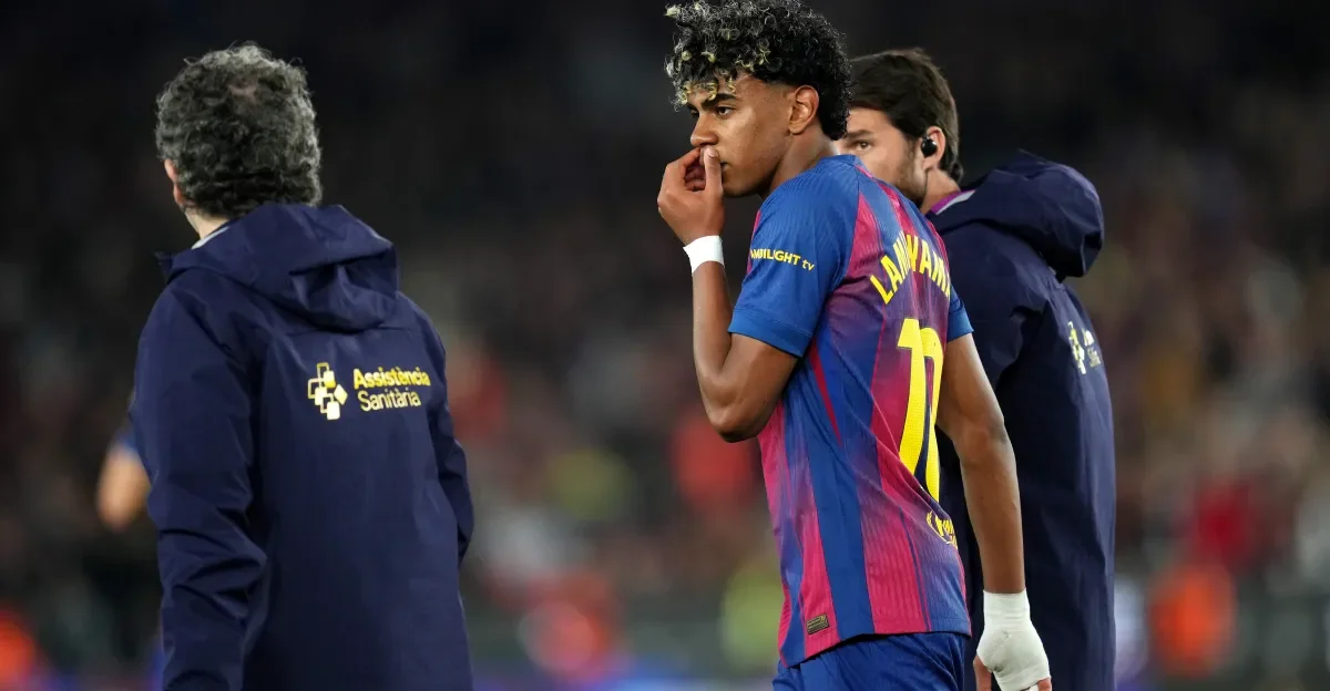 Yamal hamstring scare threatens Barça teen's World Cup hopes