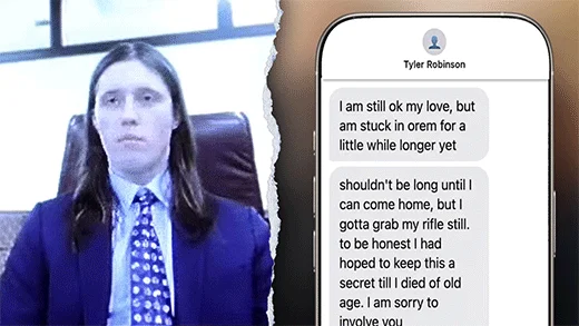 Remorse surfaces as Tyler Robinson's ex-lover testifies in Kirk shooting case
