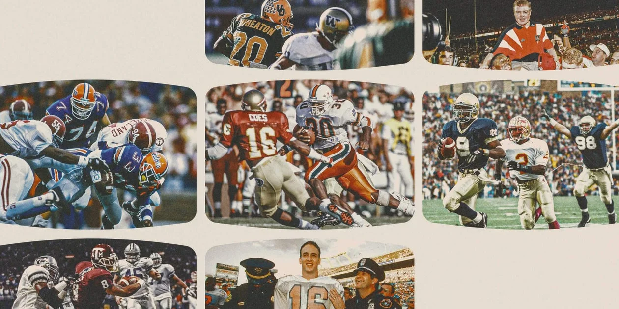 A 1990s college football rewatch reveals how the game evolved and what stayed the same
