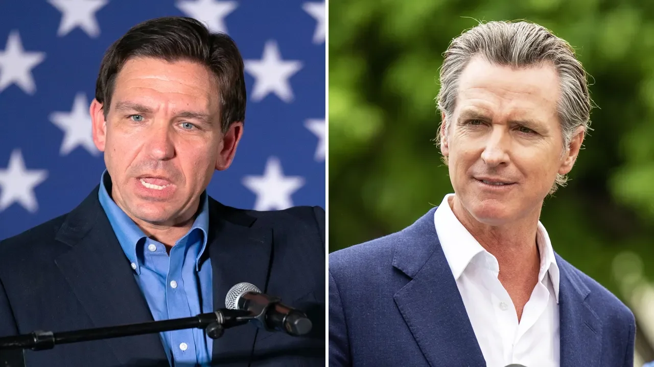 DeSantis Challenges Newsom to Step Up for 2024 White House Race