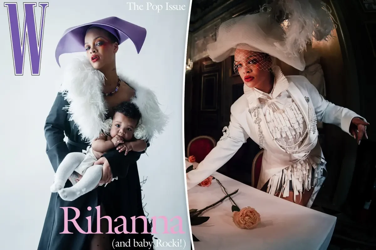 Rihanna and Rocki Irish Turn W Magazine's Pop Issue into a Dior Couture Moment