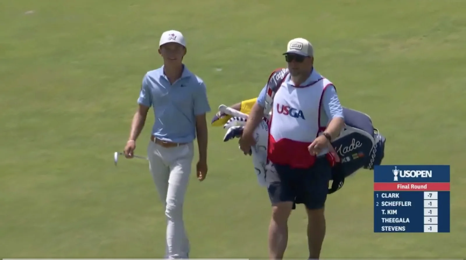 Teen Miles Russell Turns U.S. Open Final Hole Into Father’s Day Gift