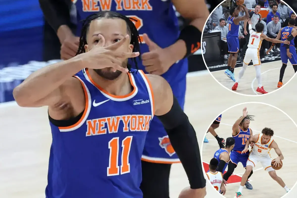 Knicks unleash historic blowout, cruise past Hawks to reach conference semis