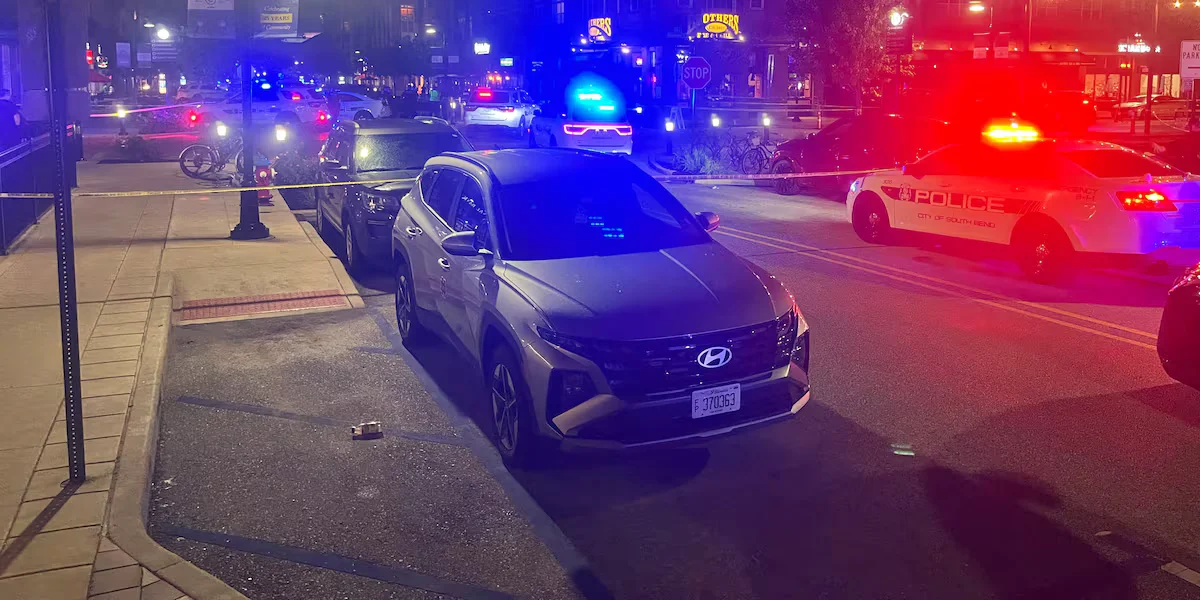 Shooting near Notre Dame campus triggers manhunt as officer among victims