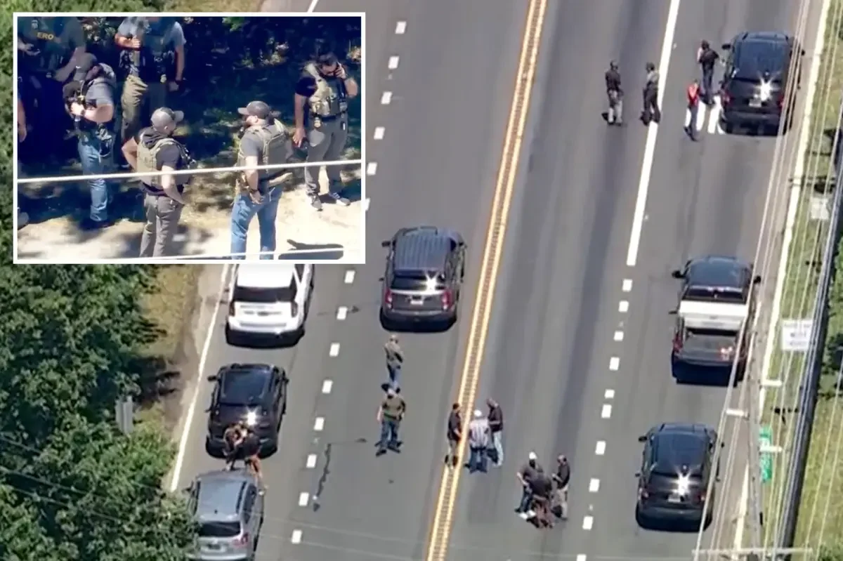 New Jersey ICE agent fires on fleeing van after being struck