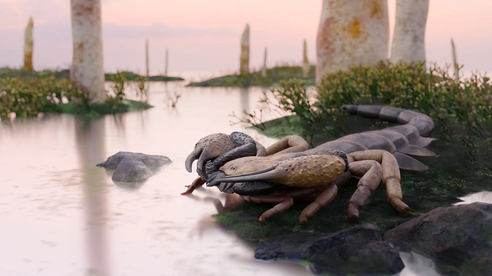 Devonian Giant Scorpion Rewrites Early Arthropod Size Story