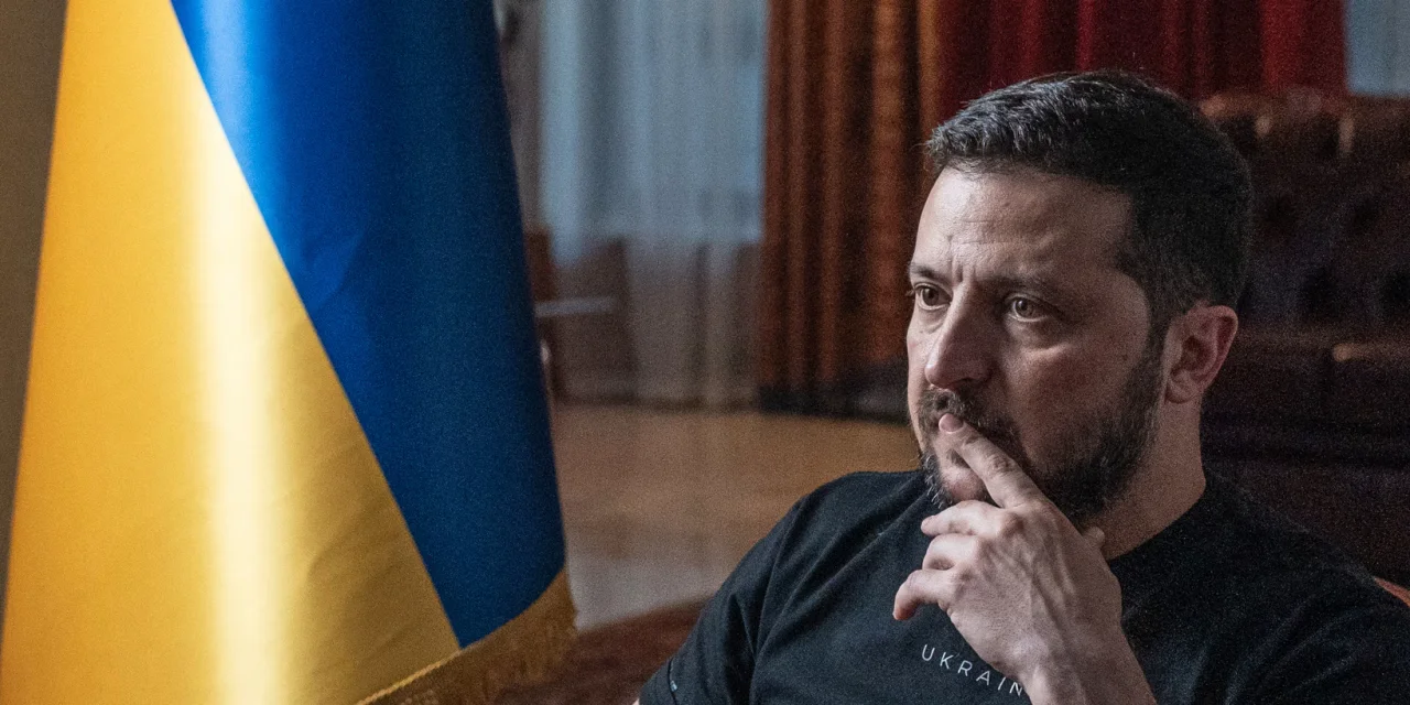 Zelensky declares readiness for counteroffensive in Ukraine.