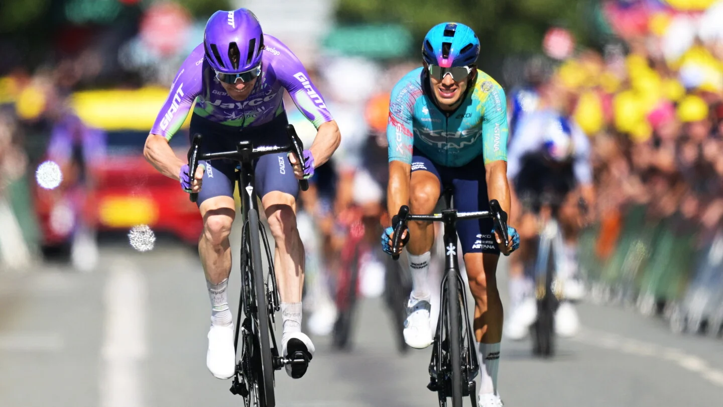 Schmid edges Tejada to win Stage 13 as Pogacar extends Tour lead