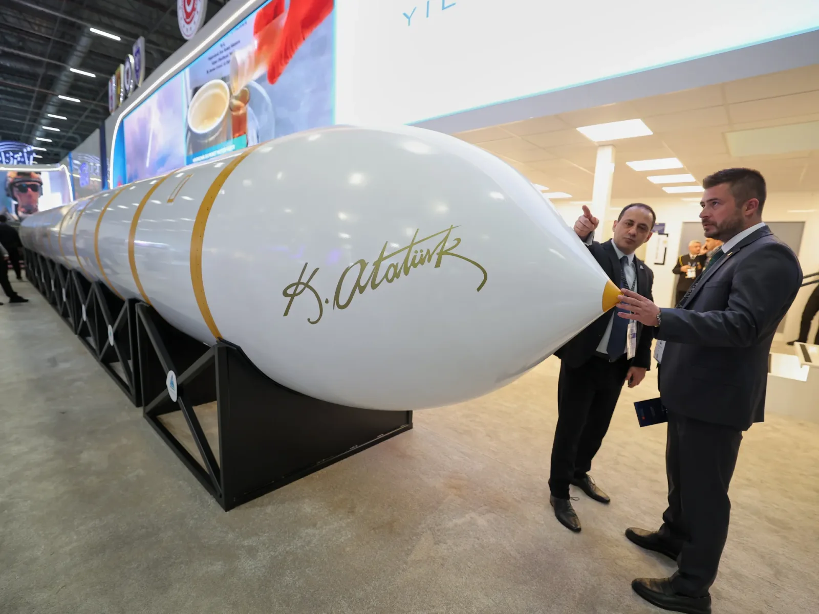 Turkey signals ICBM ambitions with Yildirimhan prototype at SAHA 2026