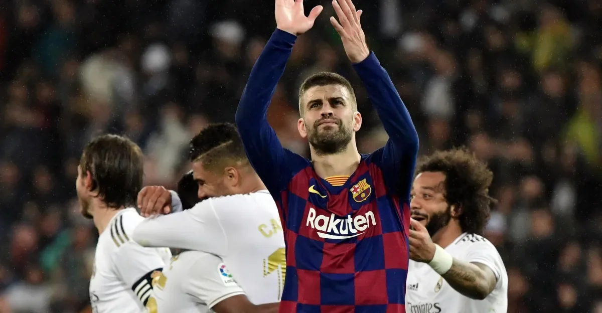 Pique mocks Real Madrid in wake of Valverde-Tchouaméni clash