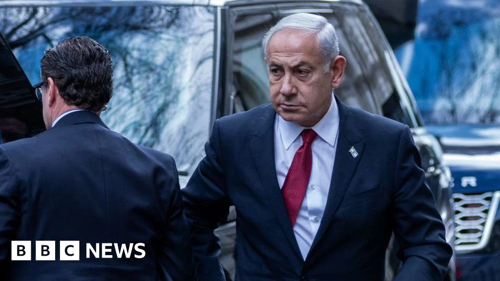 Netanyahu faces protests during UK visit and meetings with global leaders.