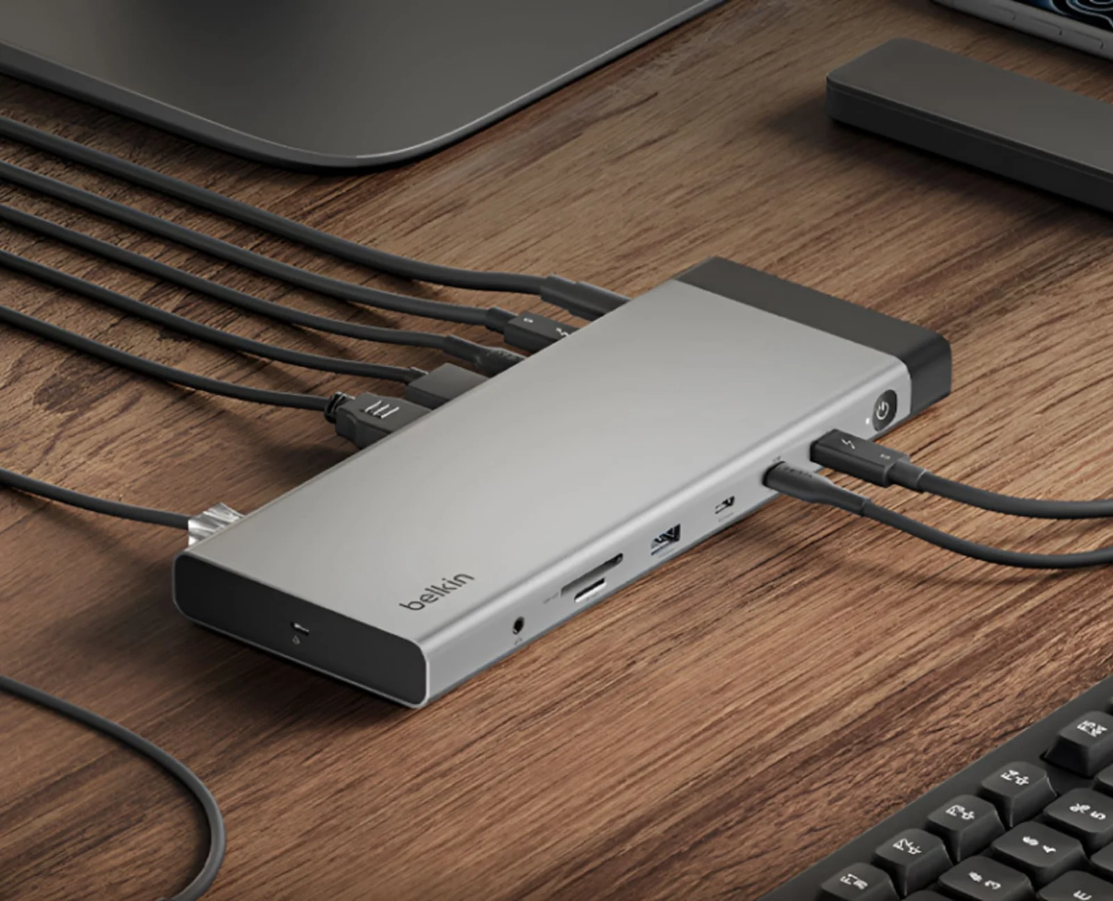 Belkin Unveils 14-in-1 Thunderbolt 5 Dock With 140W Power Delivery and Triple 4K Support