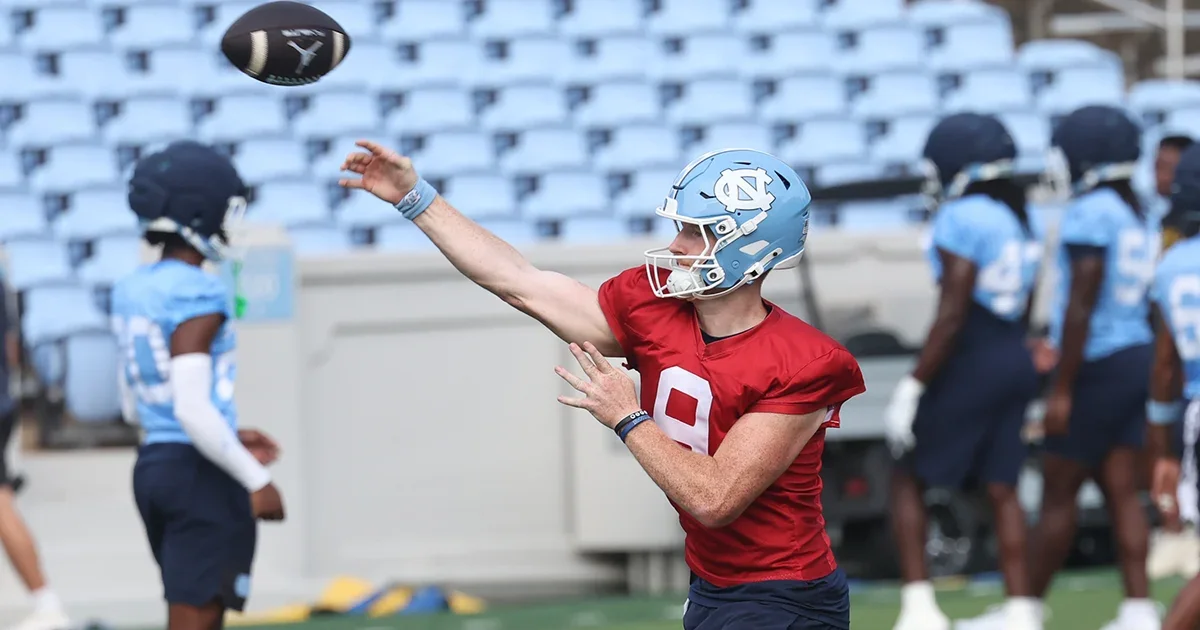 Veteran transfer Billy Edwards Jr. named UNC's 2026 starting QB