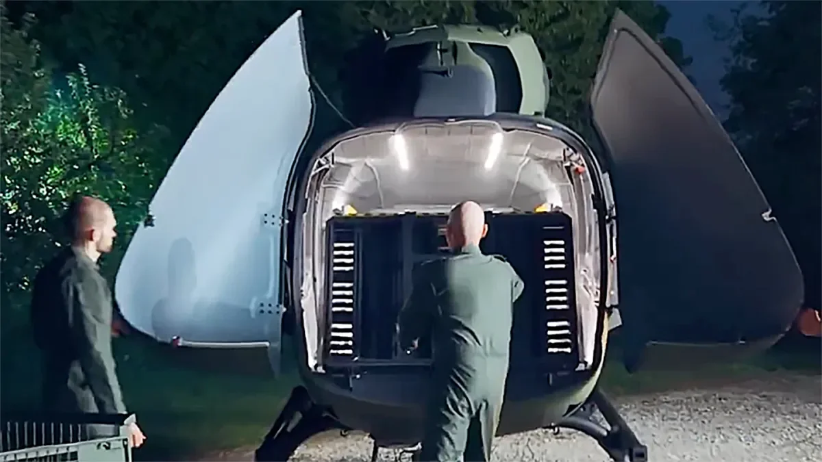 Airbus Unveils Autonomous U145 Cargo Helicopter