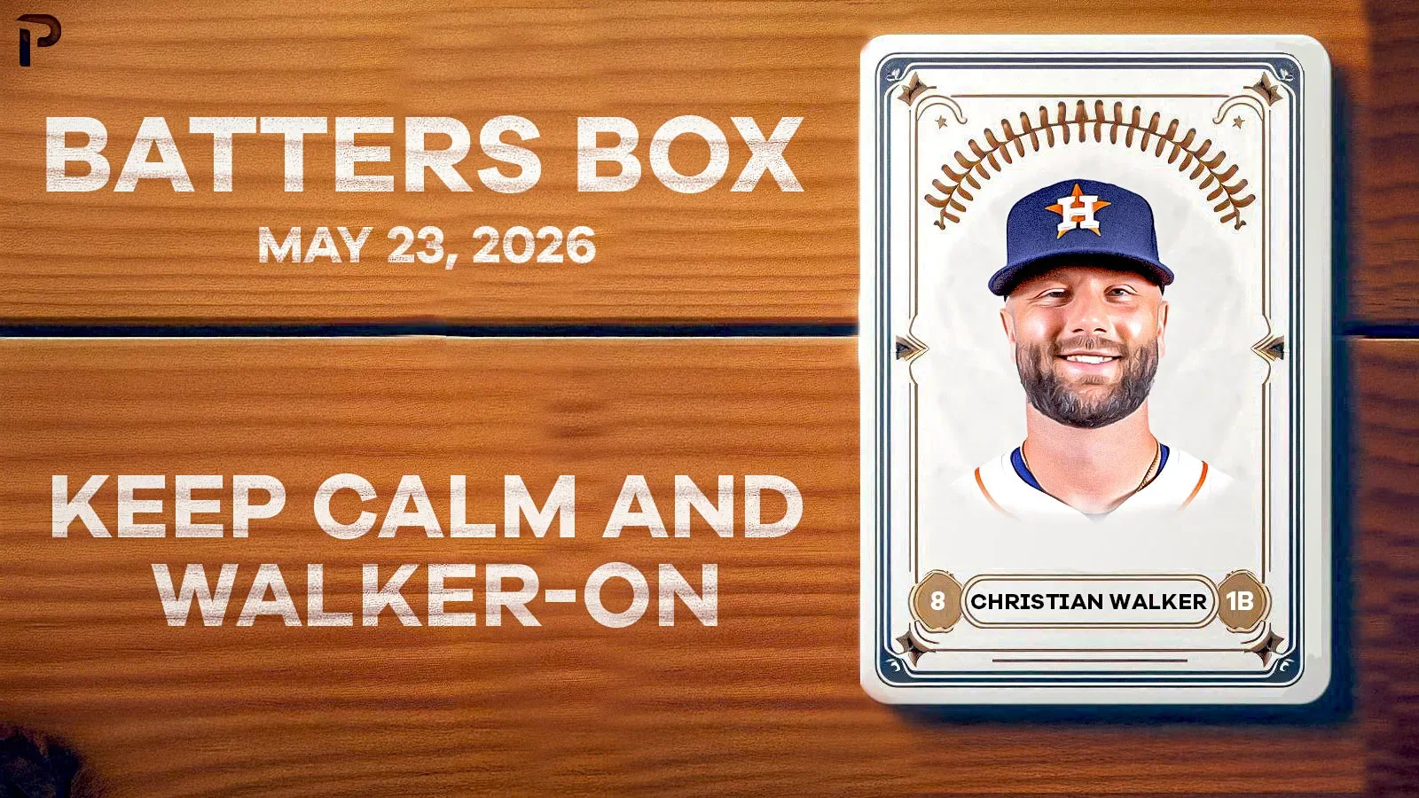 Walker's Three-Hit, Two-HR Outburst Sparks Astros to Series Clincher