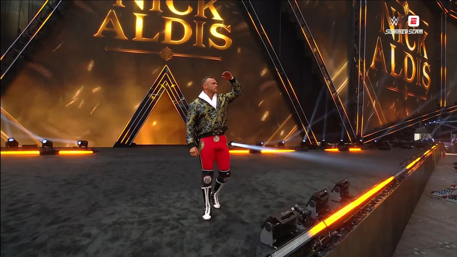 Aldis Hints at More WWE In-Ring Appearances After SummerSlam