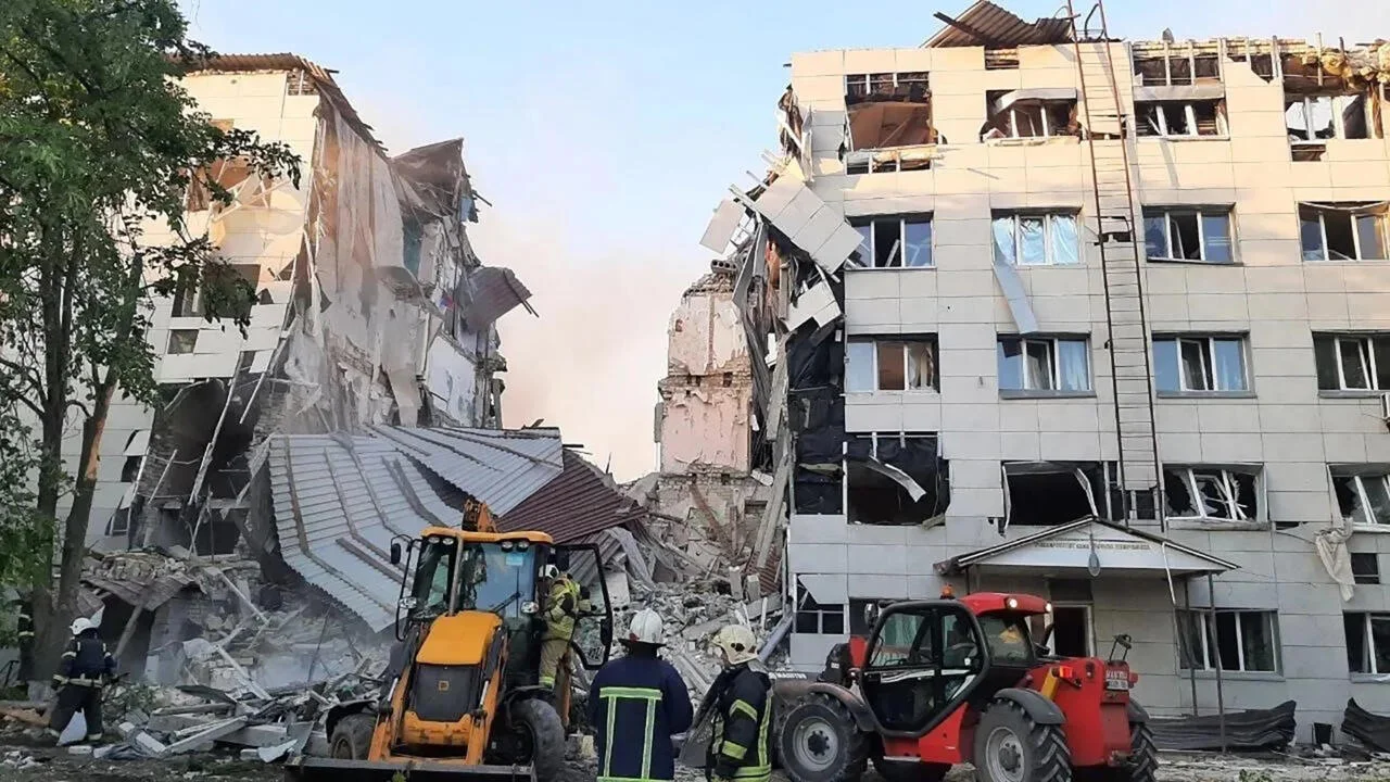 Ukraine widens strikes on Russian oil network as deadly Luhansk college attack unfolds
