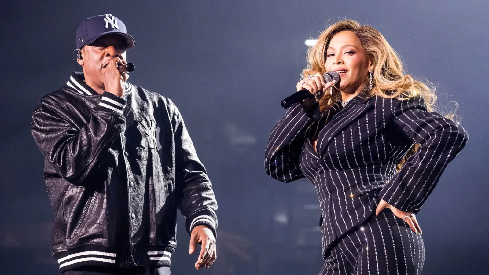 Jay-Z’s Yankee Stadium Run Becomes a Star-Studded Parade