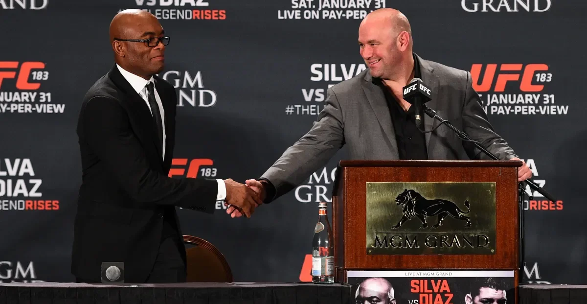 Dana White says Anderson Silva severed ties after UFC era was declared over