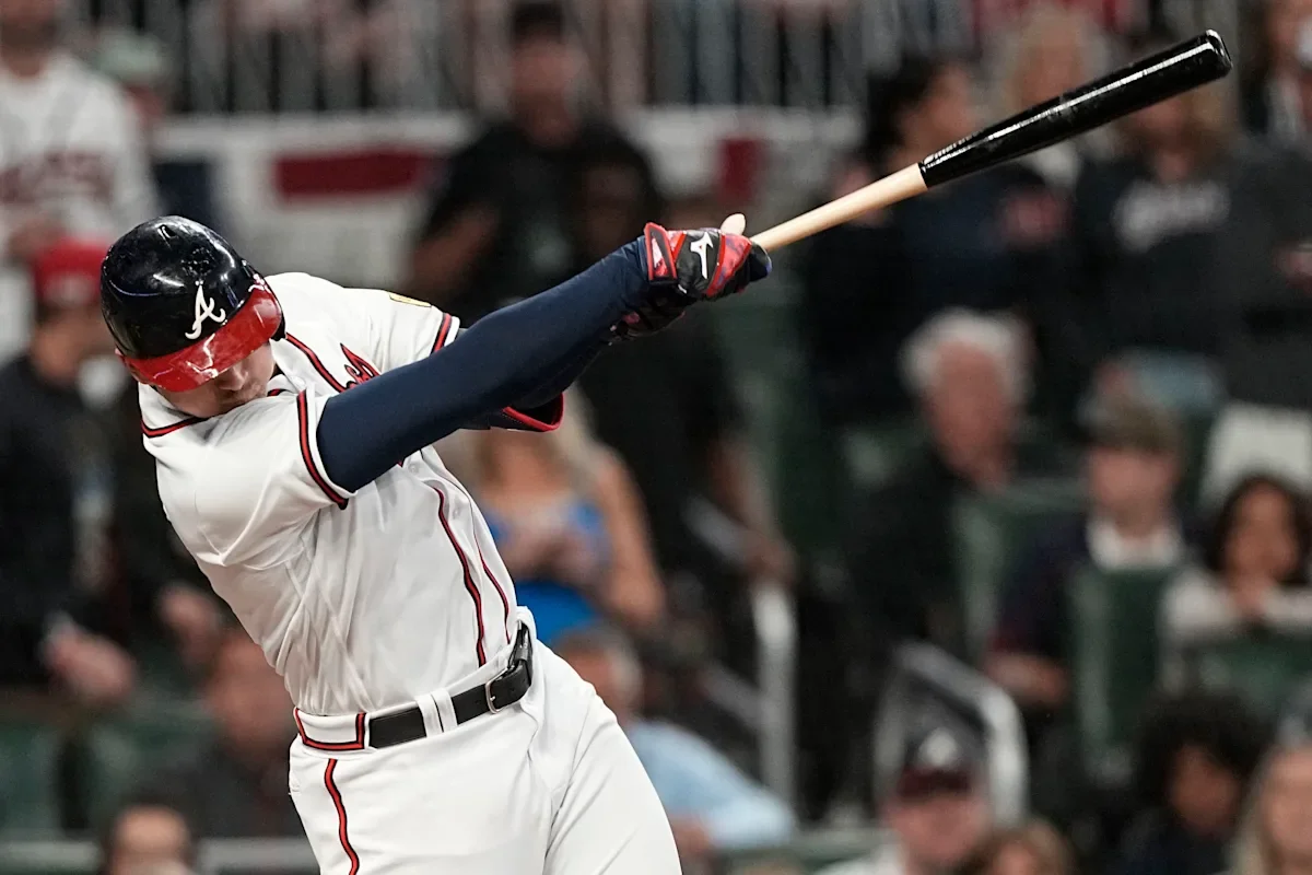 "MLB Playoffs: Braves' Bounce Back, Dodgers' Series Split, and Braves' Game 1 Lineup Changes"