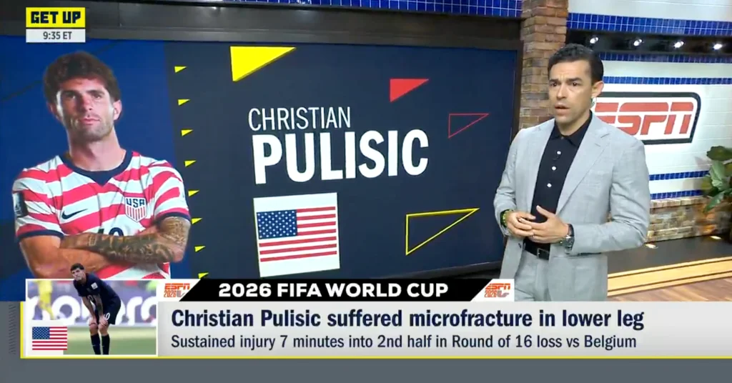 Gomez Defends Pulisic, Slams Critics After Injury Revelation