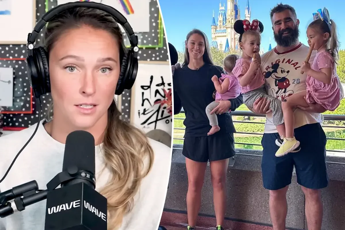 Kylie Kelce shuts down baby No. 5 rumors, reaffirming she’s got four kids