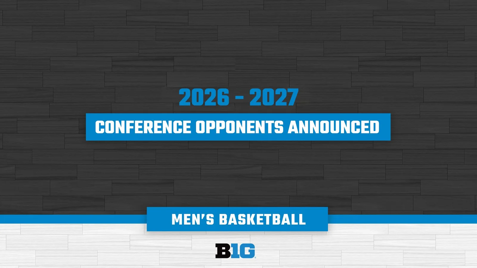 Big Ten Unveils 2026-27 20-Game MBB Slate