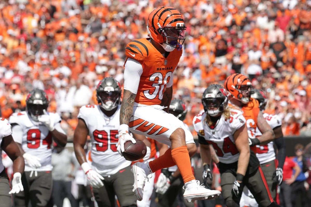 Bengals' revamped defense sparks season opener win as Mayfield fumbles pile up