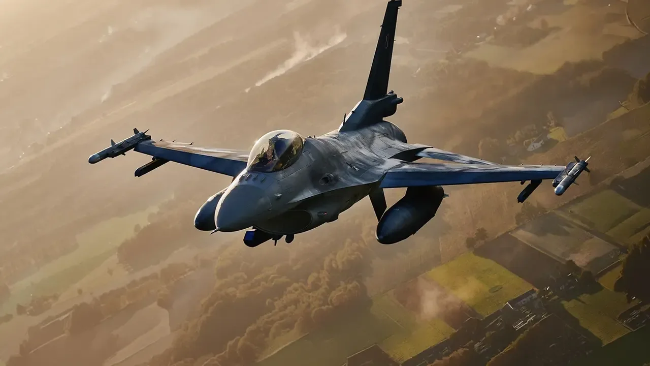 Romania's F-16 shoots down intruding drone in first NATO airspace intercept
