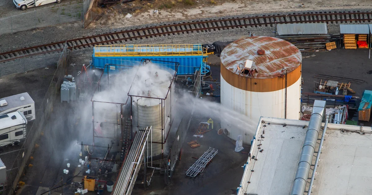 OC officials rethink plan as methyl methacrylate leak prompts large-scale evacuations