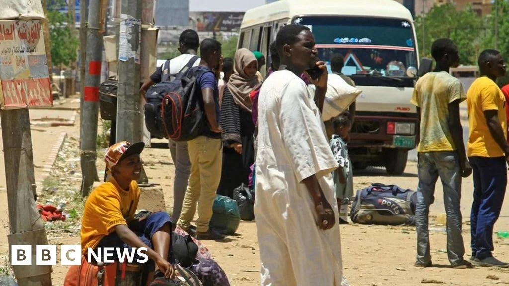 Sudanese capital under siege as conflict escalates.