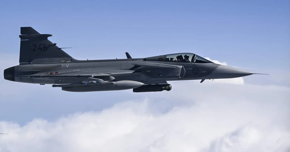 Sweden Scrambles Jets to Intercept Russian Warplanes Near Baltic Borders